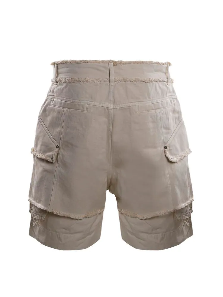 1017 ALYX 9SM Frayed-Hem Denim Shorts