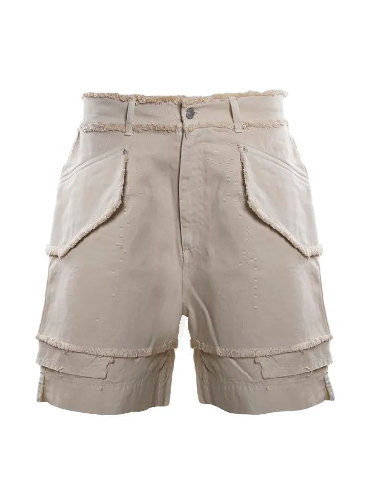 1017 ALYX 9SM Frayed-Hem Denim Shorts