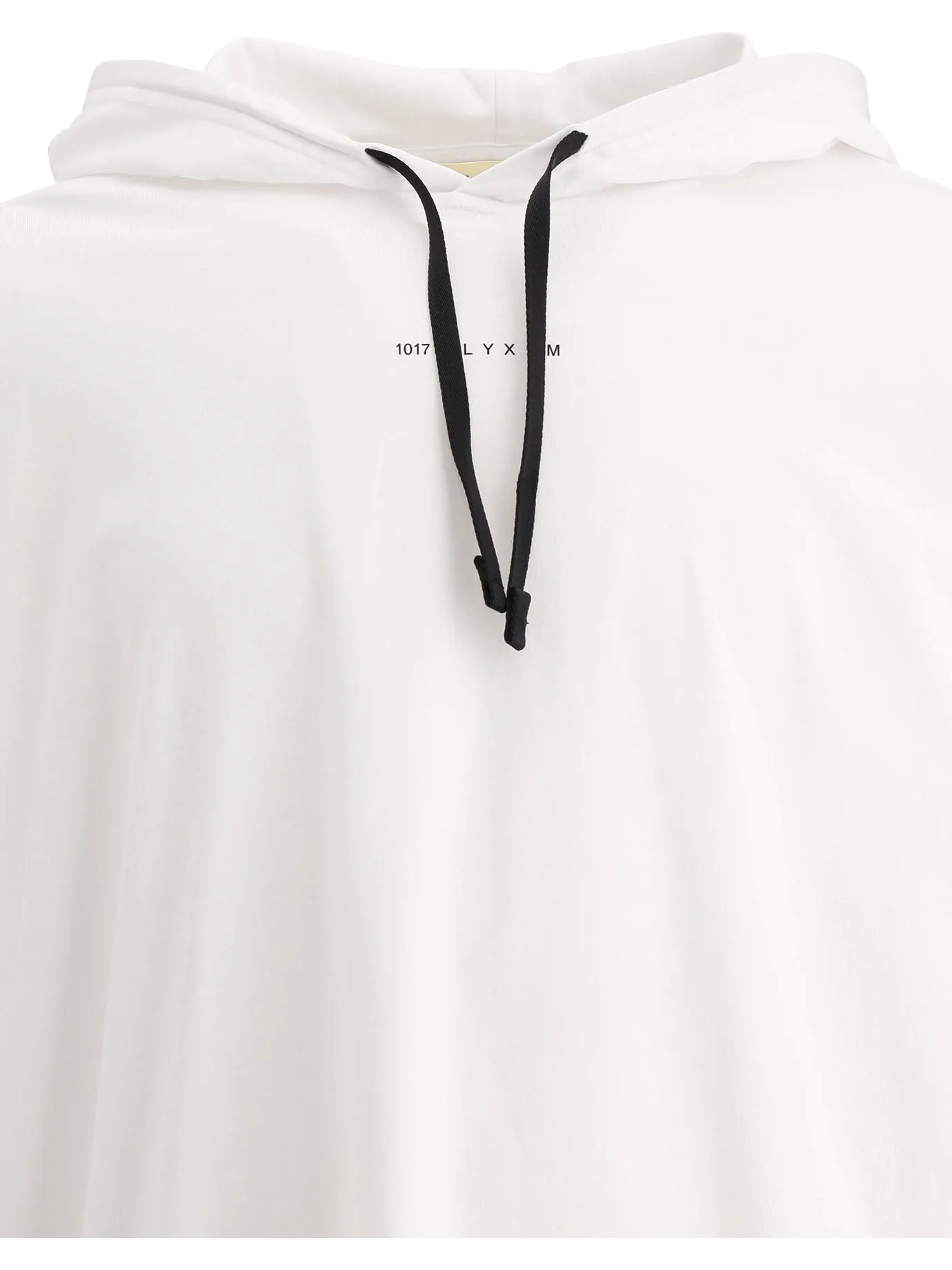 1017 ALYX 9SM Graphic Printed Hooded Long Sleeve T-Shirt