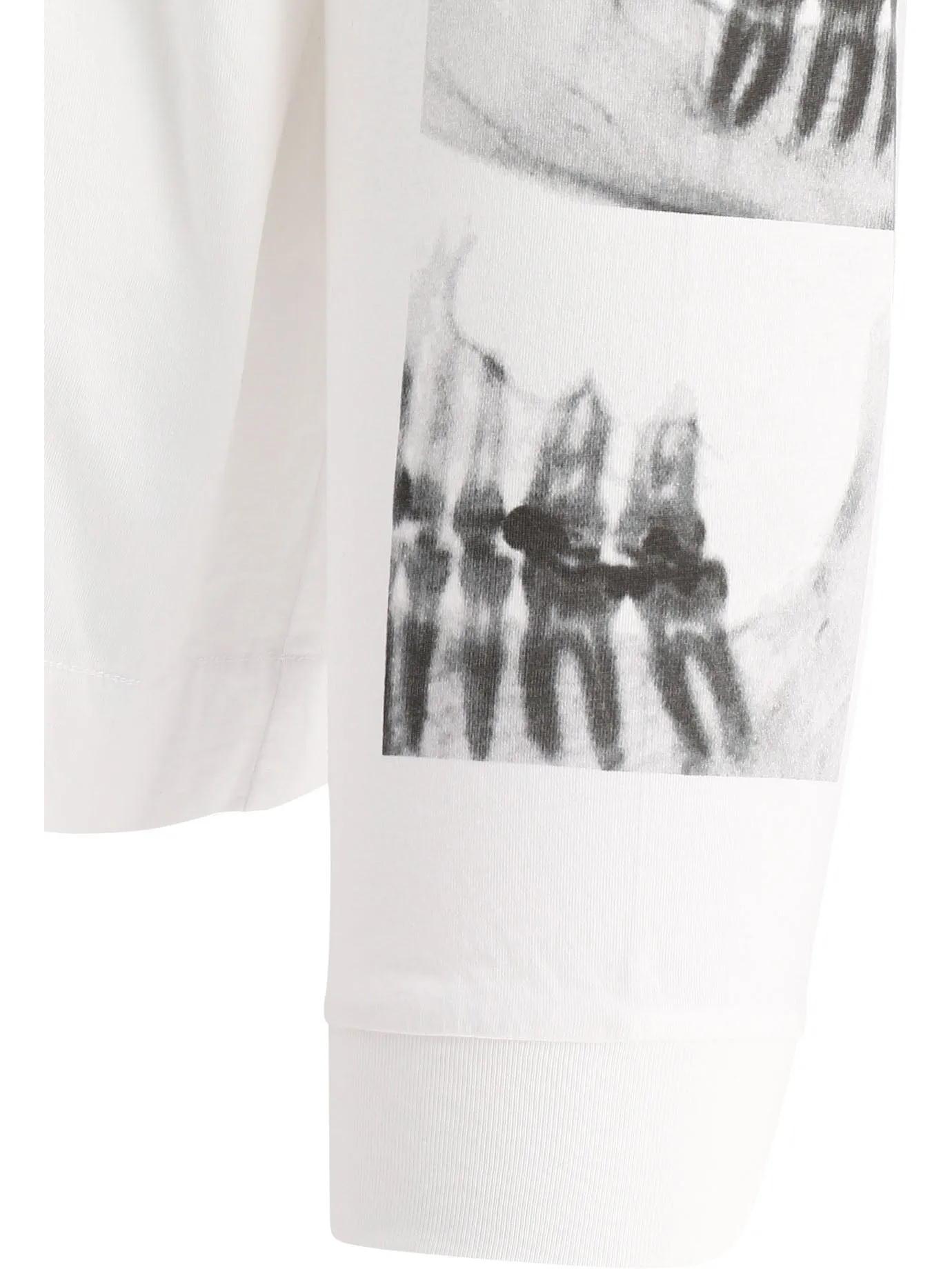 1017 ALYX 9SM Graphic Printed Hooded Long Sleeve T-Shirt