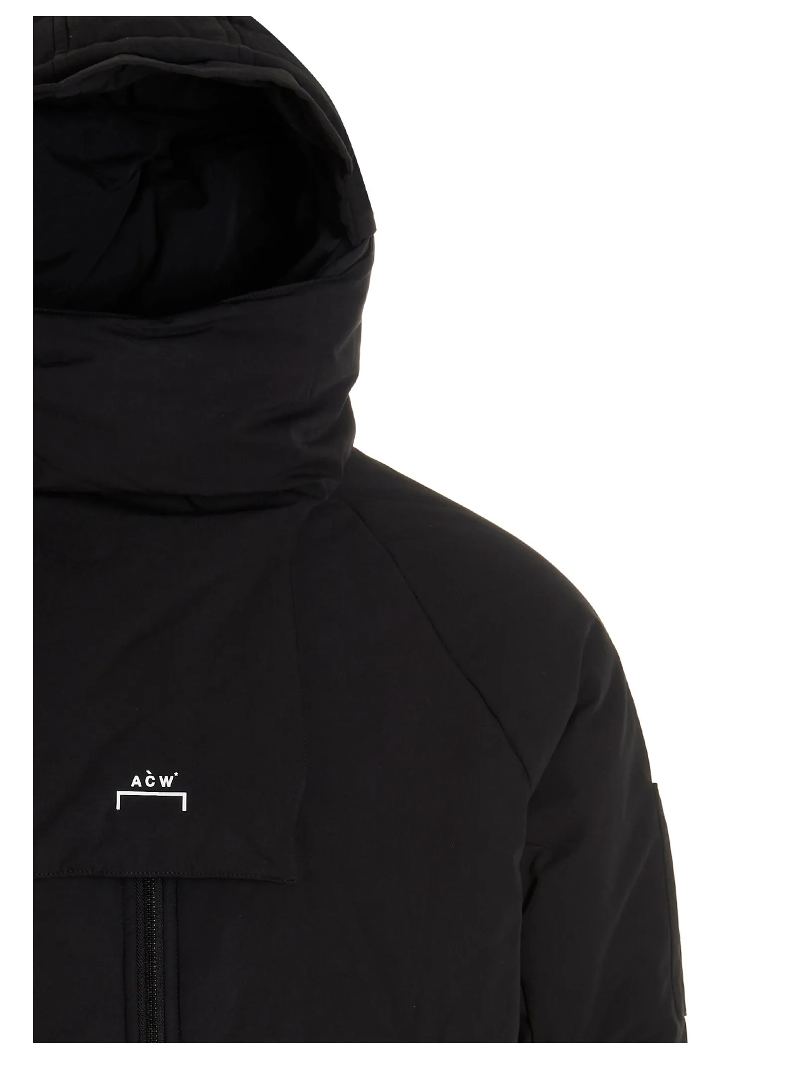 A-Cold-Wall* Logo Zipped Long-Sleeved Jacket