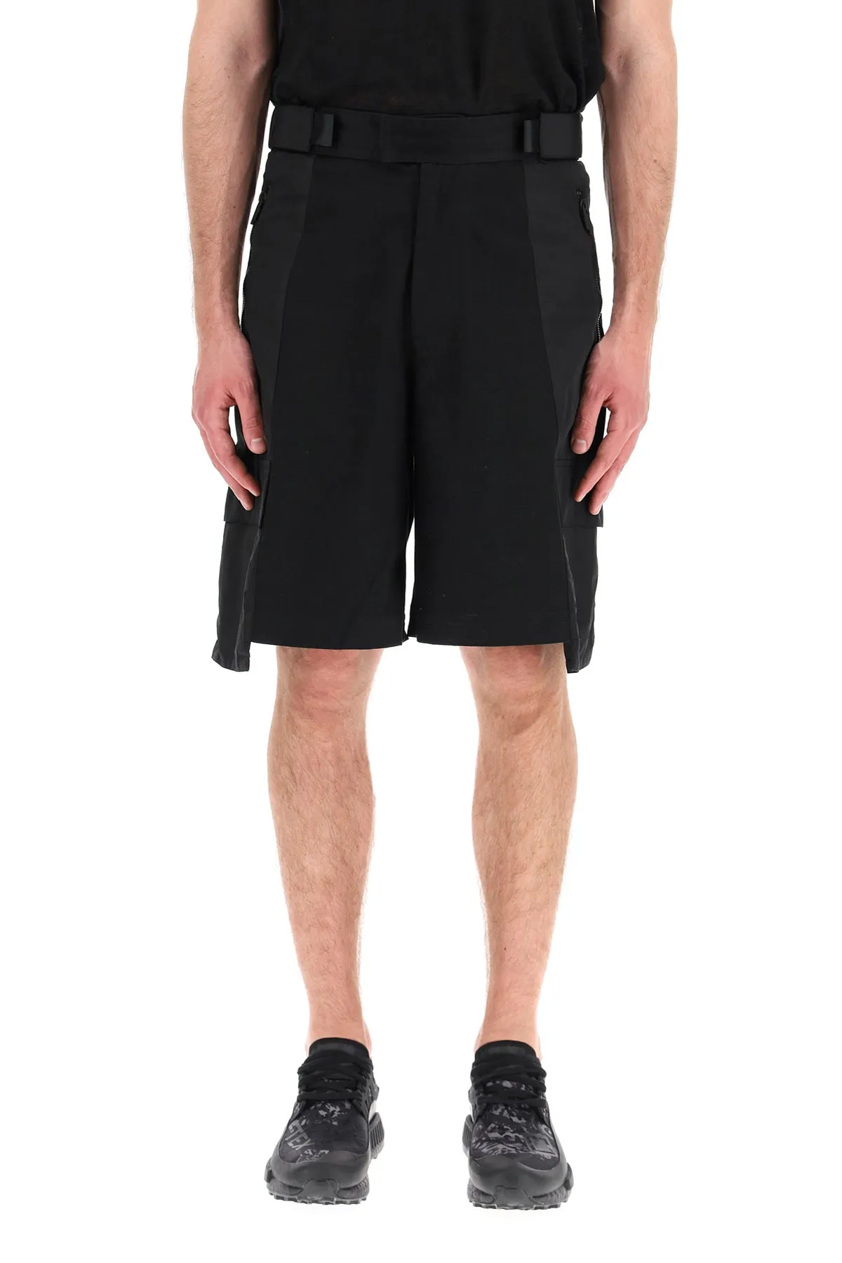 A-Cold-Wall* Mid-Rise Strata Cargo Shorts