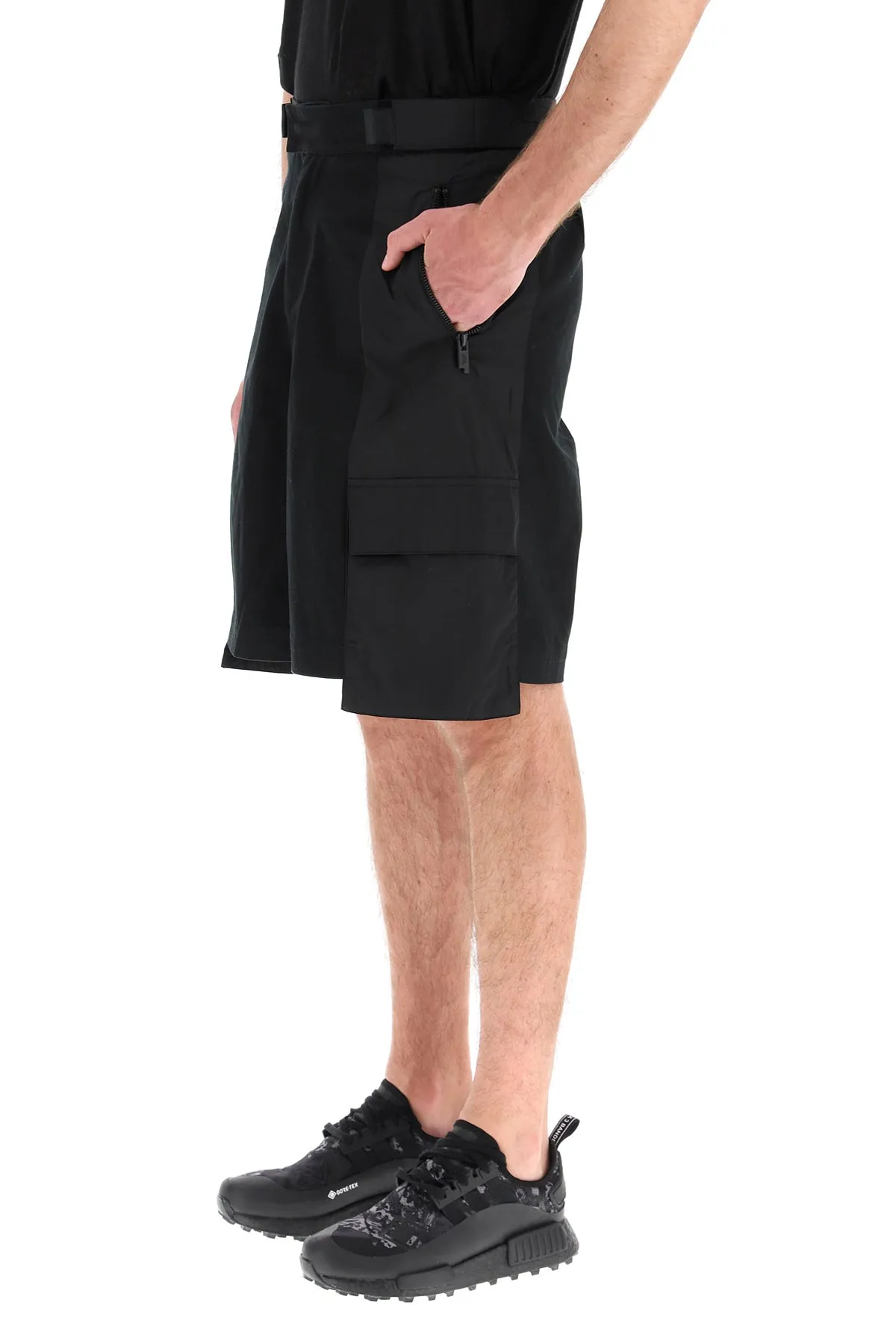 A-Cold-Wall* Mid-Rise Strata Cargo Shorts