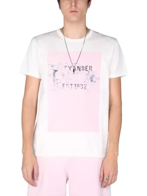 Alexander McQueen Graphic Printed Crewneck T-Shirt
