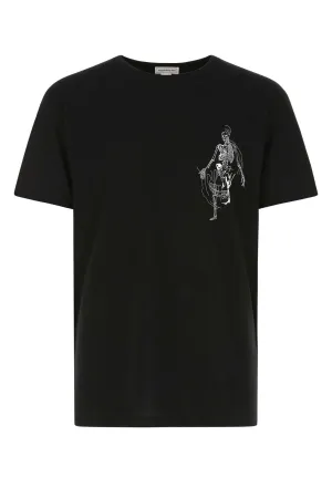 Alexander McQueen Graphic Printed Crewneck T-Shirt
