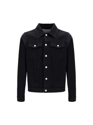 Alexander McQueen Logo Detail Denim Jacket