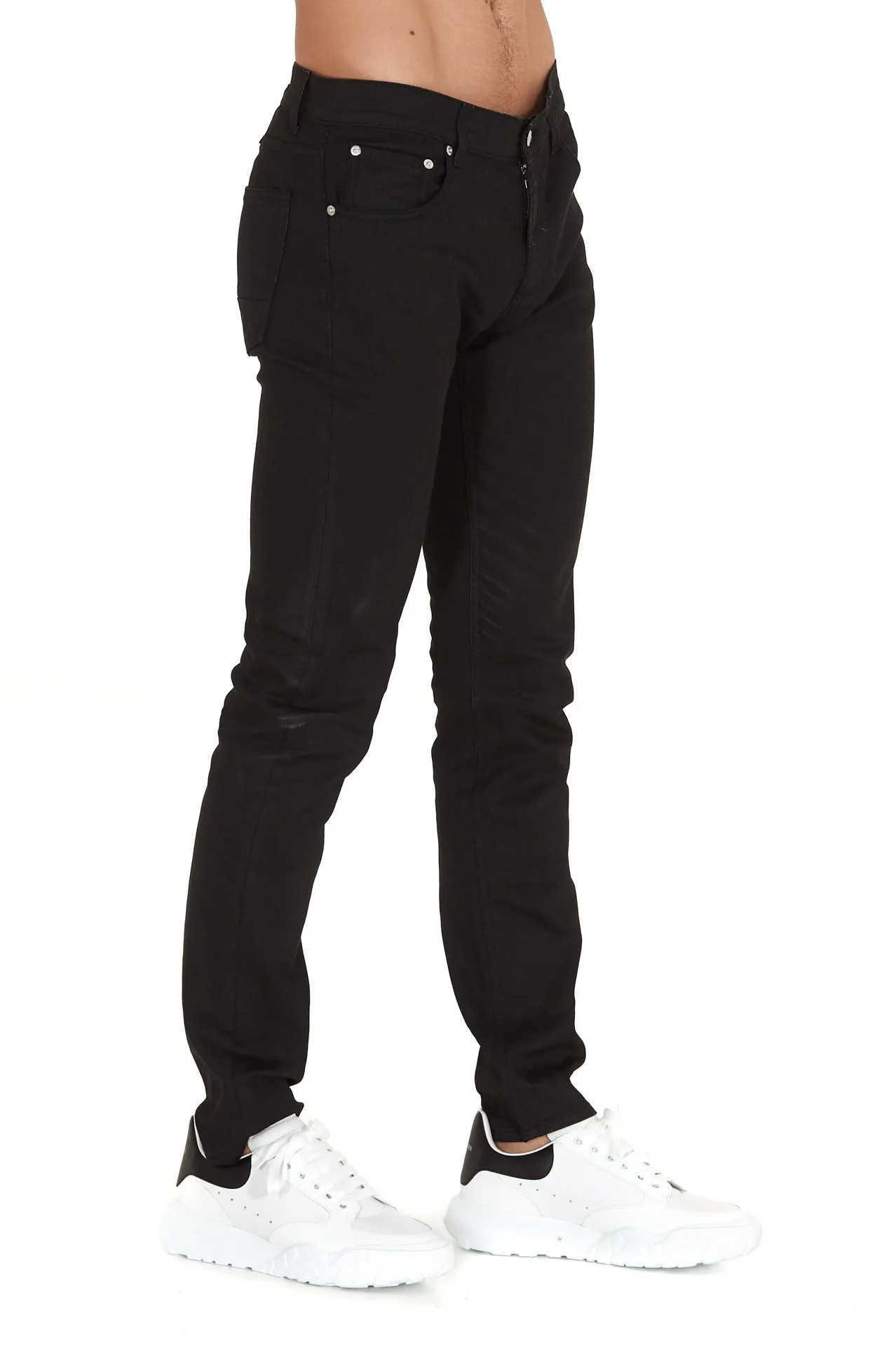 Alexander McQueen Logo-Embellished Jeans