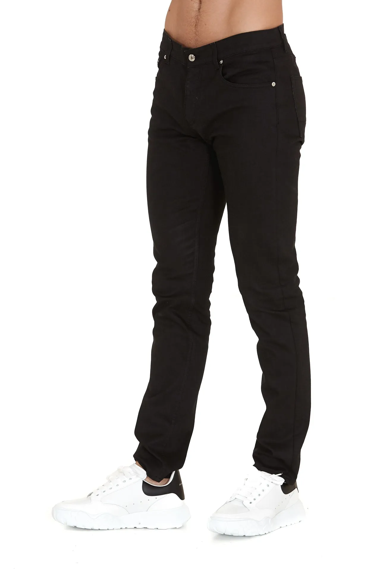 Alexander McQueen Logo-Embellished Jeans