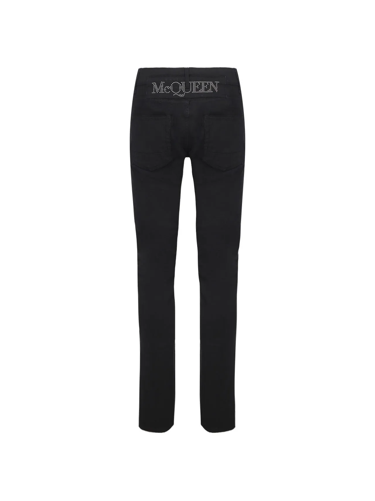 Alexander McQueen Logo-Embellished Jeans
