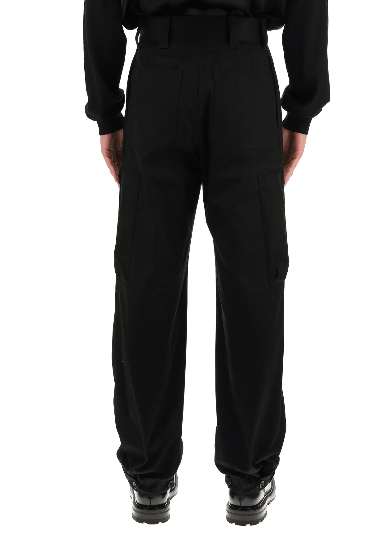 Alexander McQueen Pocket Detailed Straight Leg Trousers