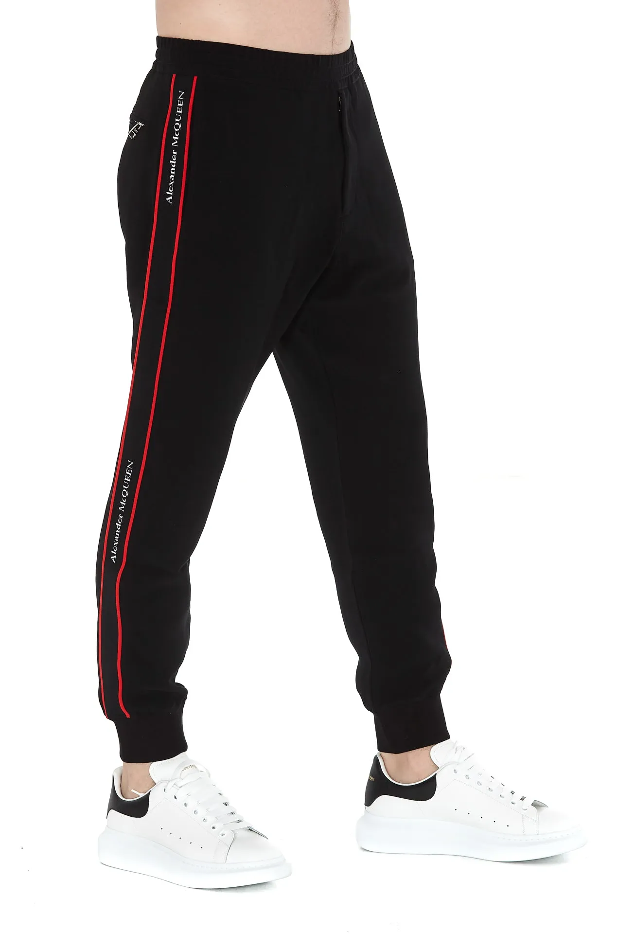 Alexander McQueen Side Logo Tape Track Pants