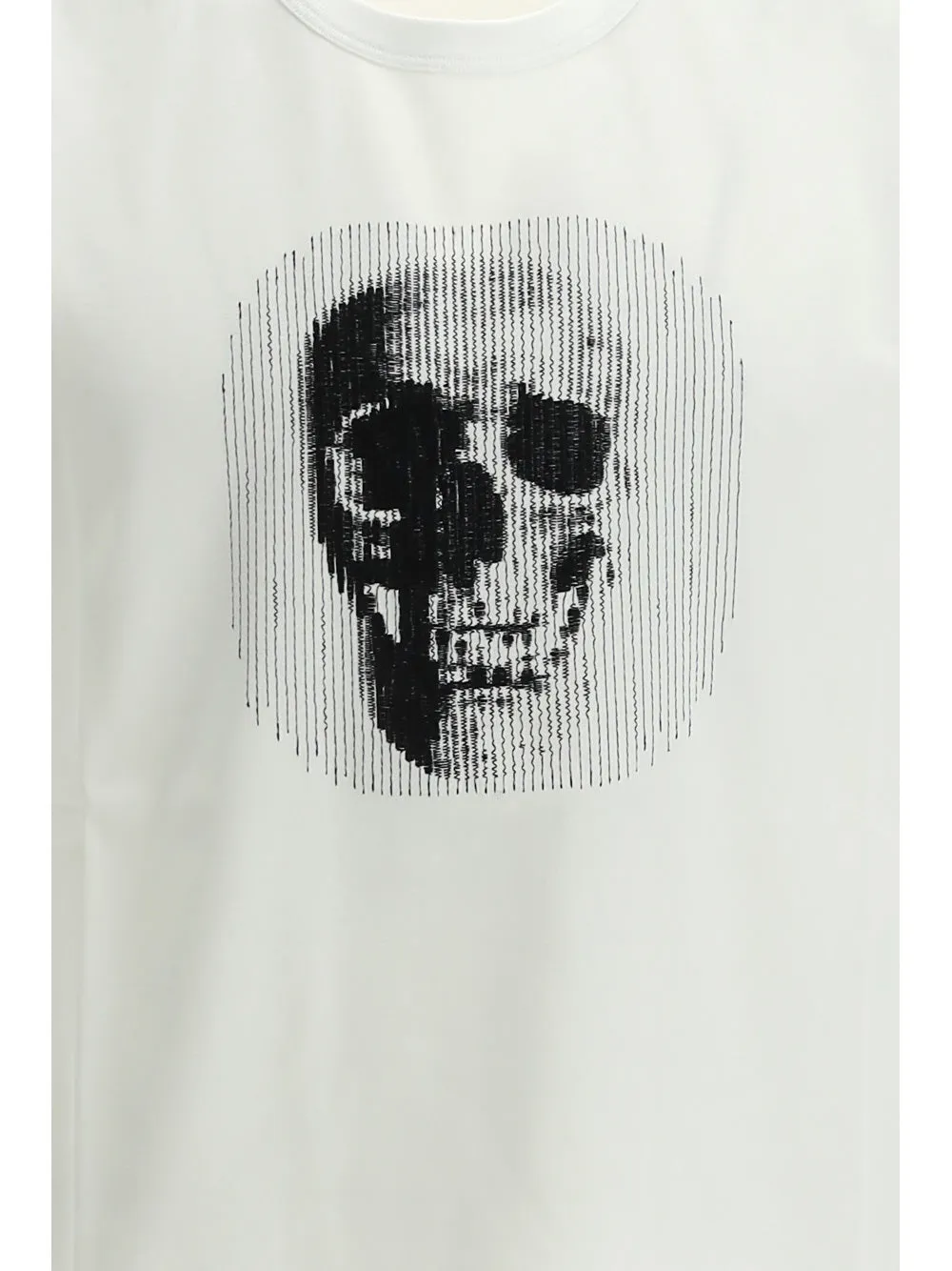 Alexander McQueen Skull Print Crewneck T-Shirt