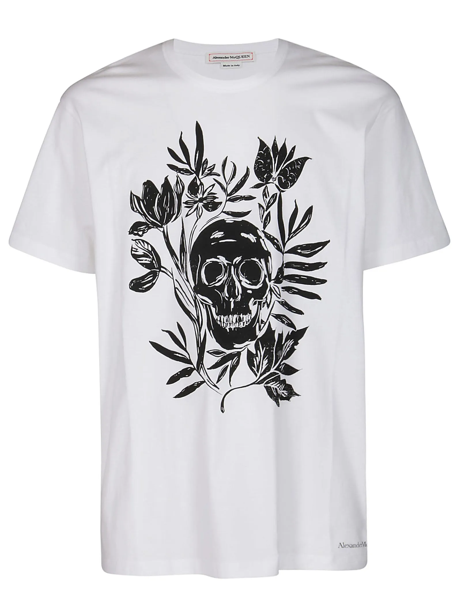 Alexander McQueen Skull Printed Crewneck T-Shirt