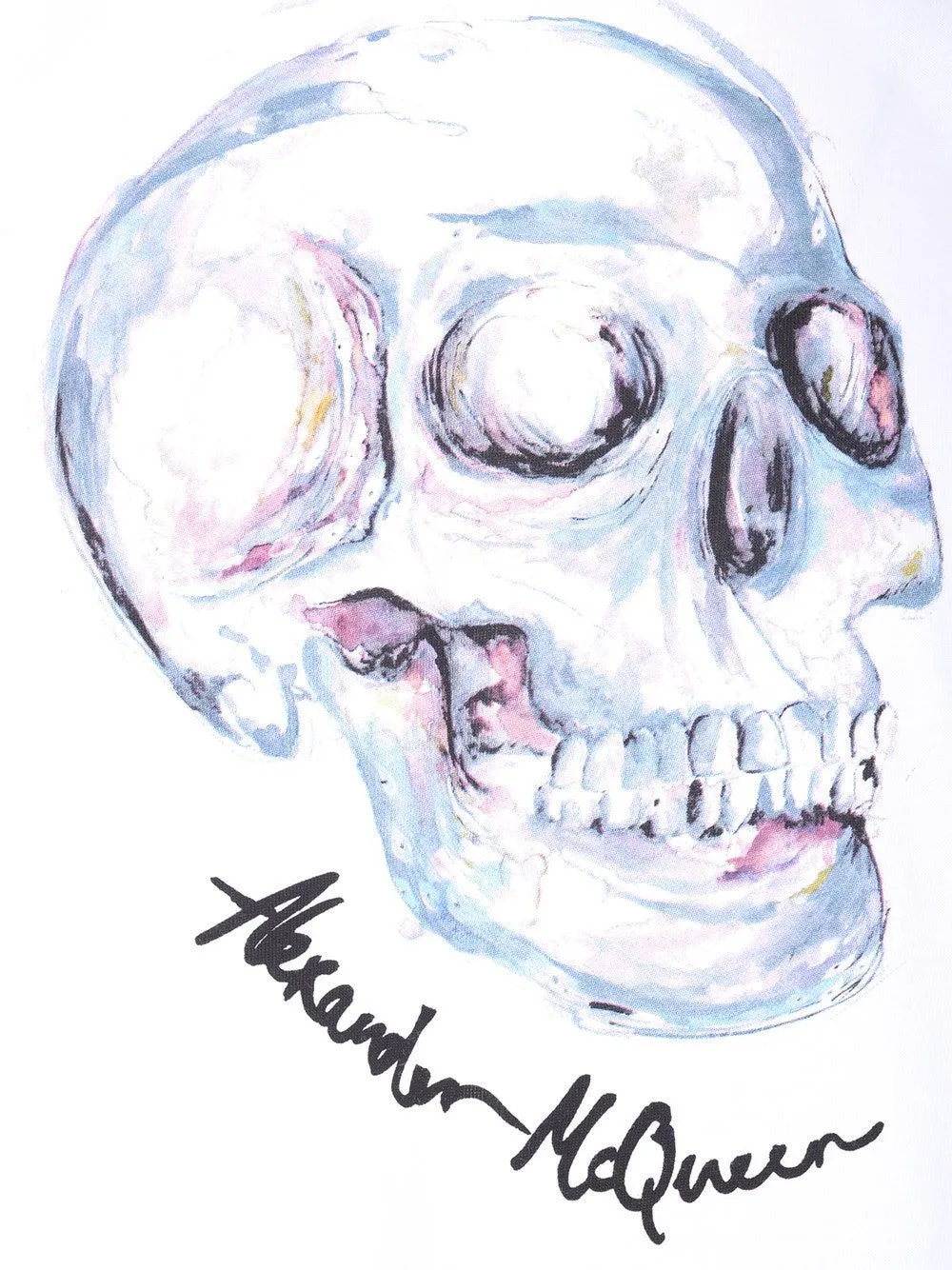 Alexander McQueen Skull Printed T-Shirt