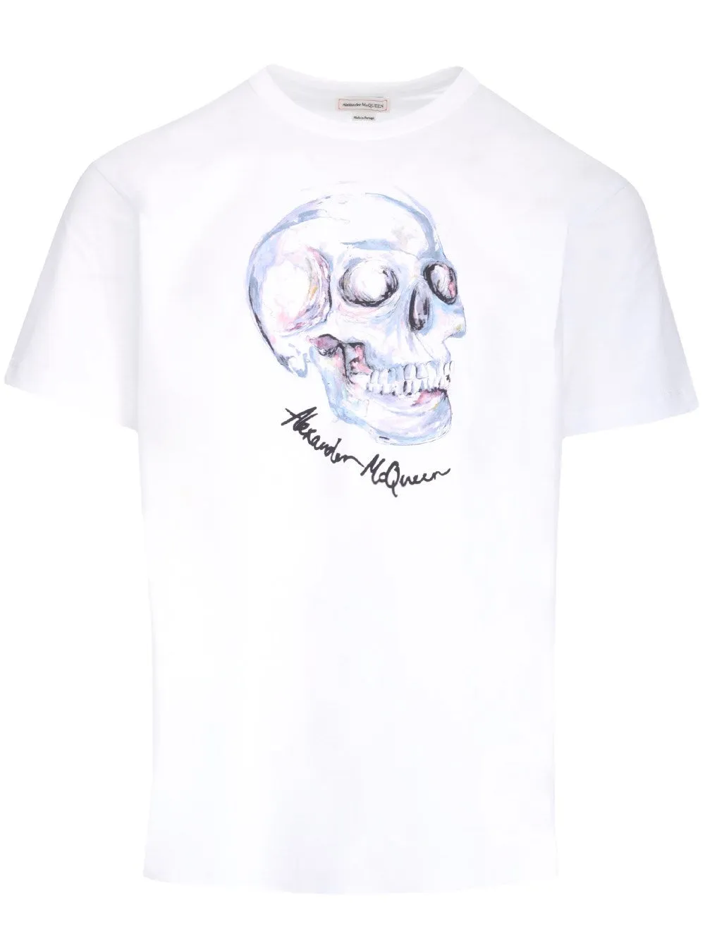 Alexander McQueen Skull Printed T-Shirt