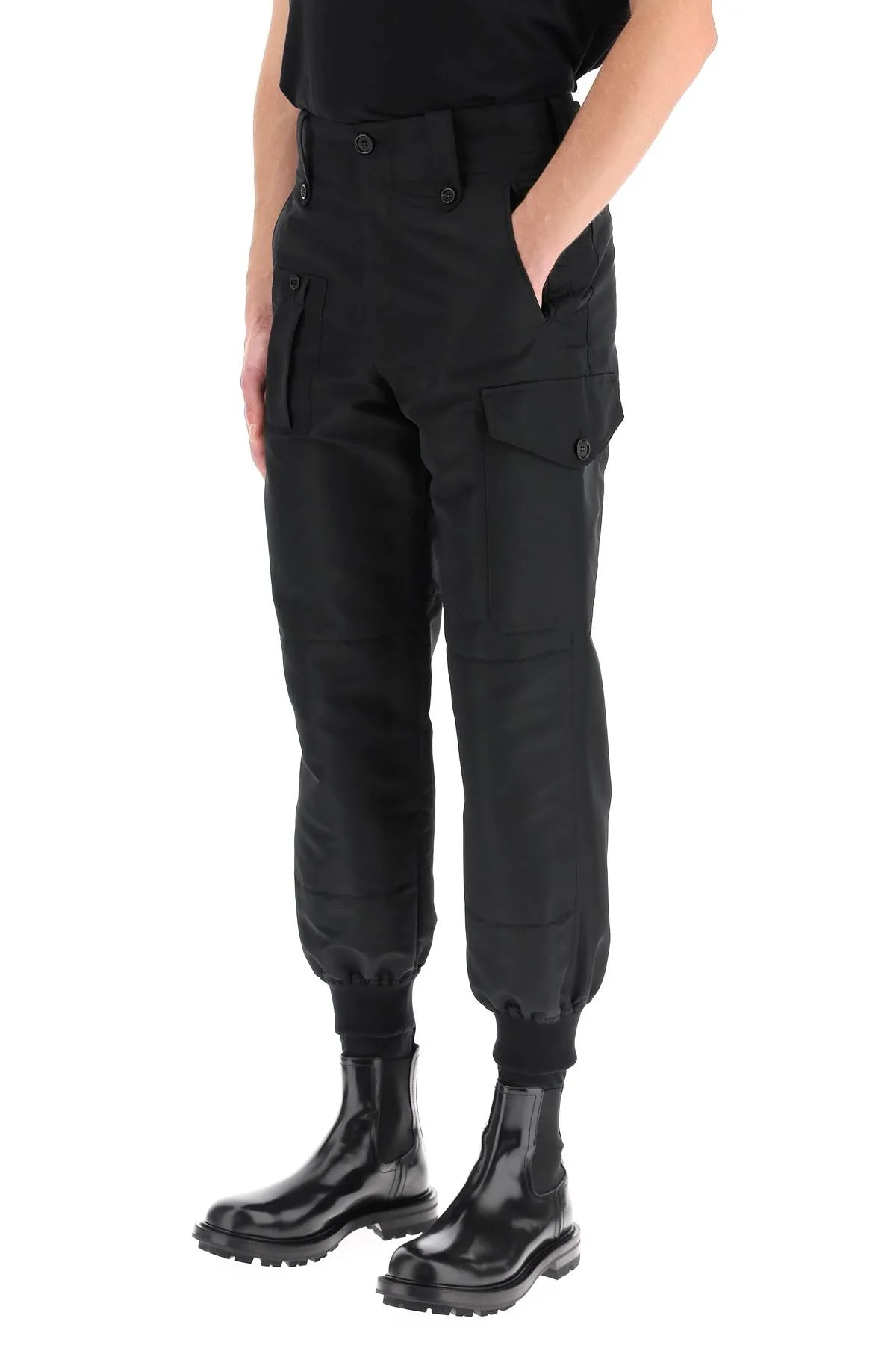 Alexander McQueen Straight Leg Cargo Pants