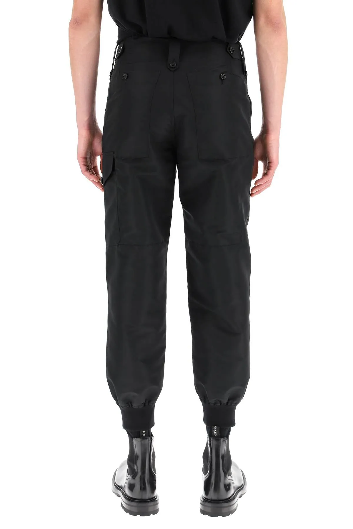 Alexander McQueen Straight Leg Cargo Pants