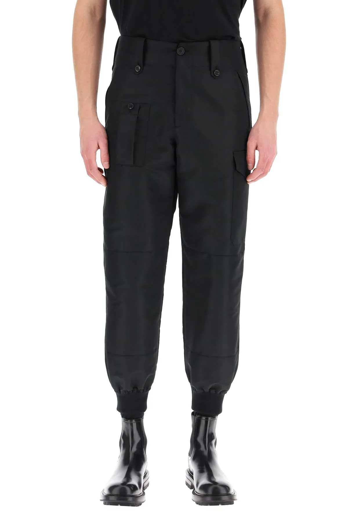 Alexander McQueen Straight Leg Cargo Pants