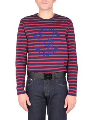 Alexander McQueen Striped Long Sleeve T-Shirt