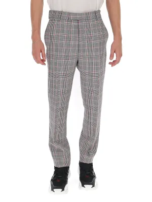 Alexander McQueen Tartan Slim-Fit Trousers