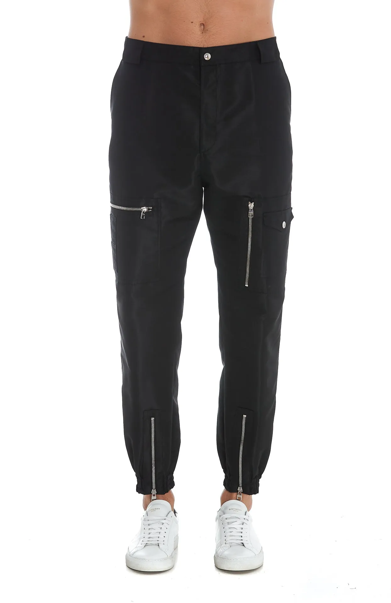 Alexander McQueen Zipped Detail Cargo Pants