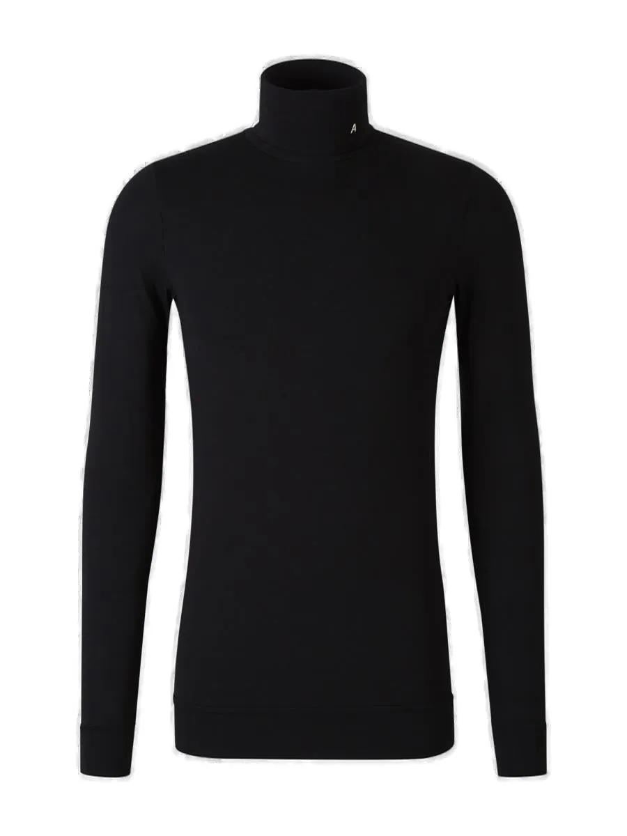 Ambush Logo Embroidered High Neck T-Shirt