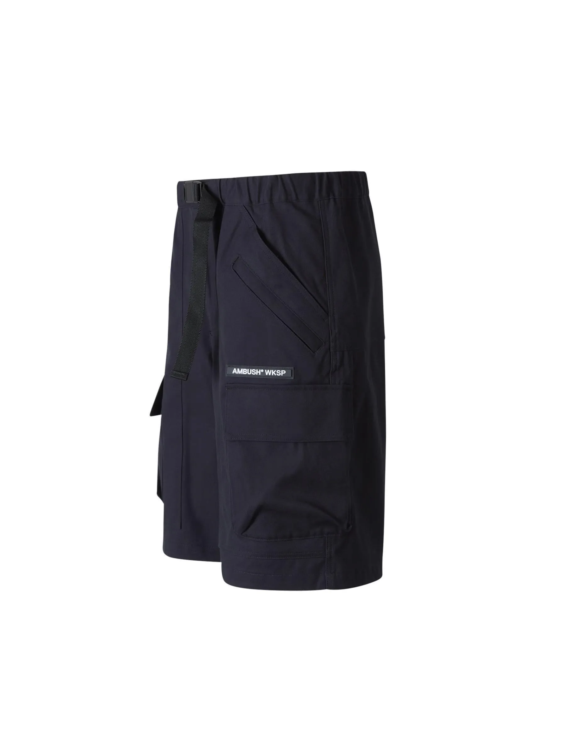 Ambush Logo Patch Belted Cargo Shorts