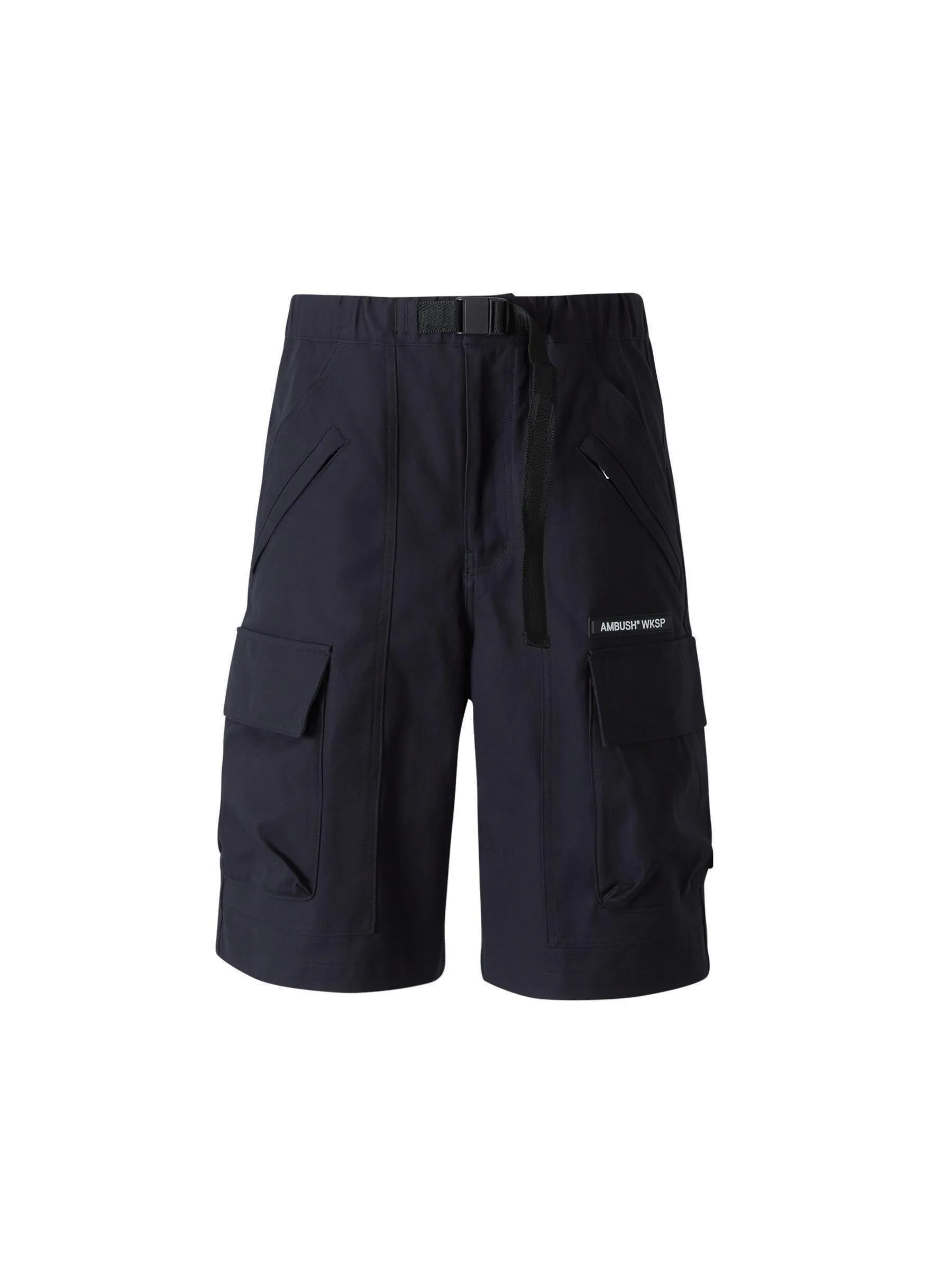 Ambush Logo Patch Belted Cargo Shorts