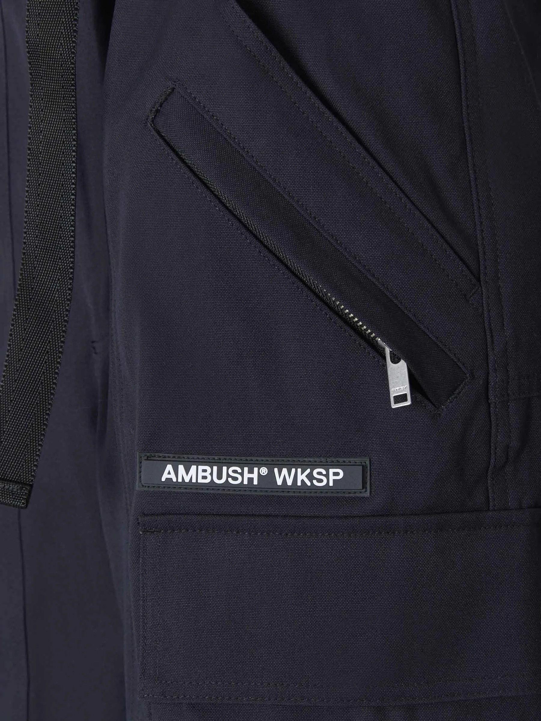Ambush Logo Patch Belted Cargo Shorts
