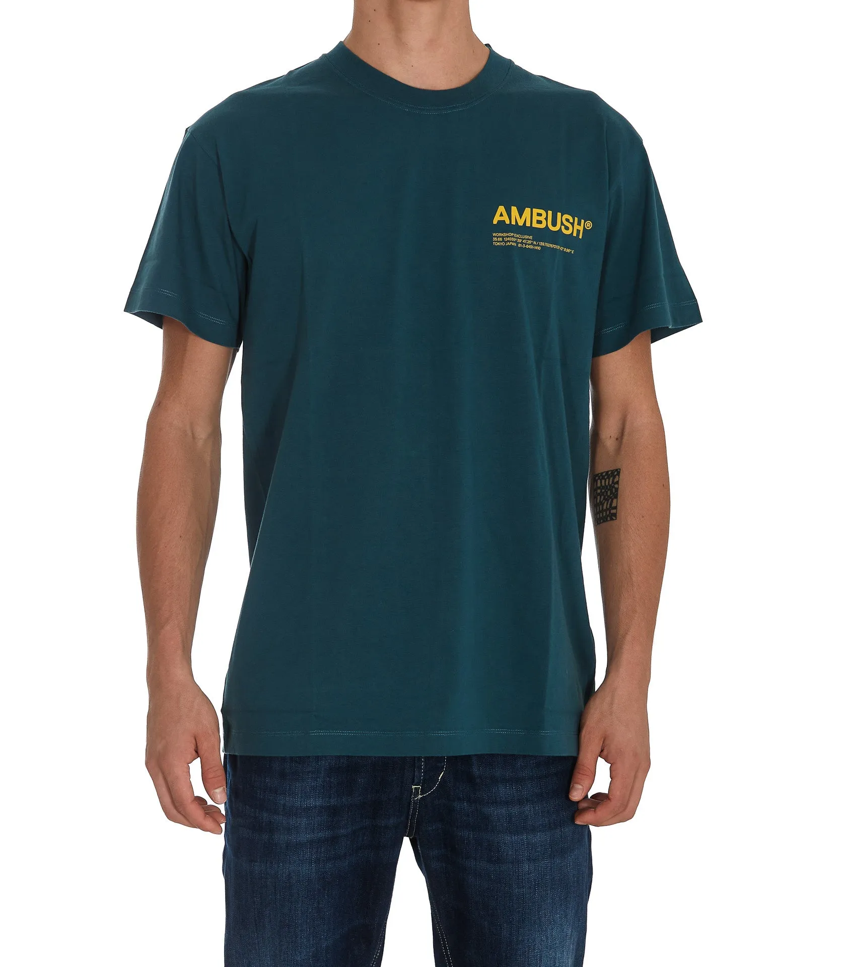 Ambush Logo Printed Jersey T-Shirt
