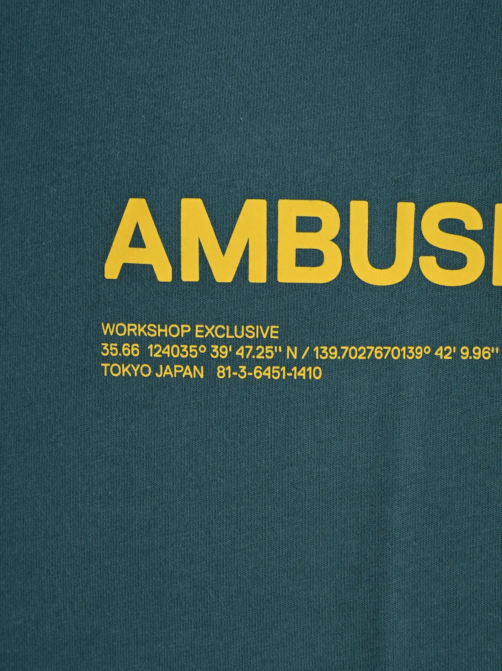 Ambush Logo Printed Jersey T-Shirt