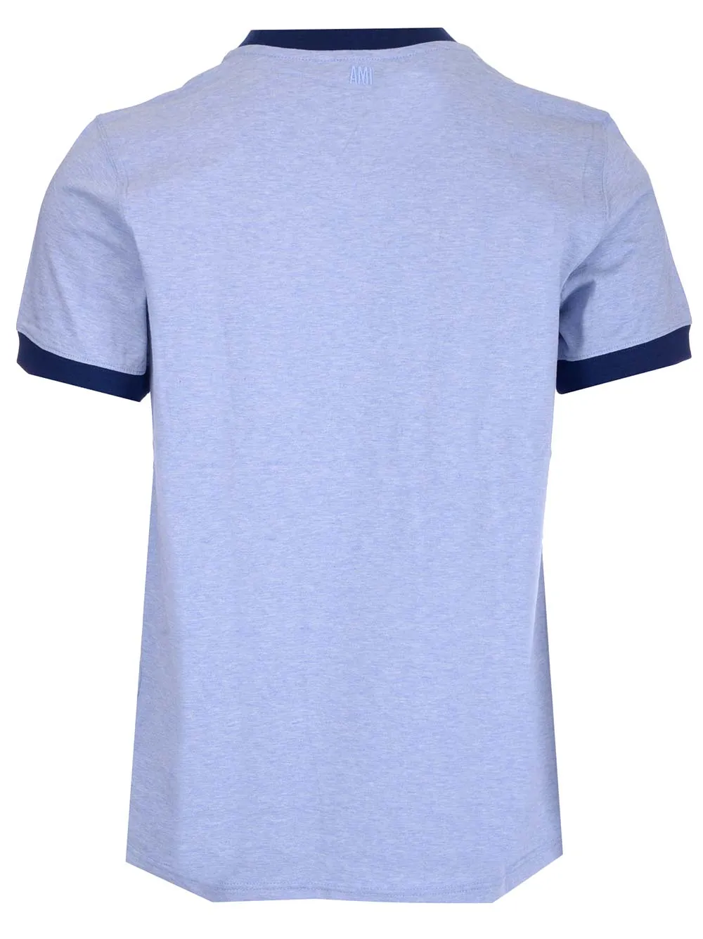 AMI Logo Embroidered Short Sleeved Crewneck T-Shirt