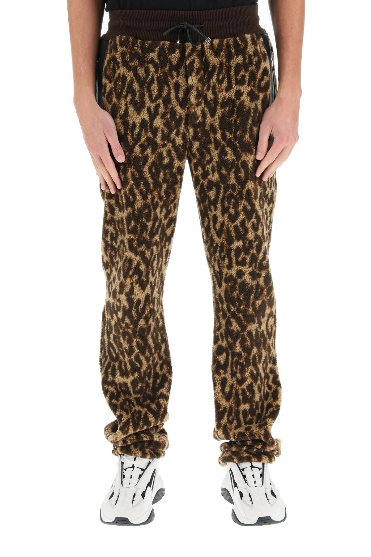 Amiri Leopard Printed Drawstring Trousers
