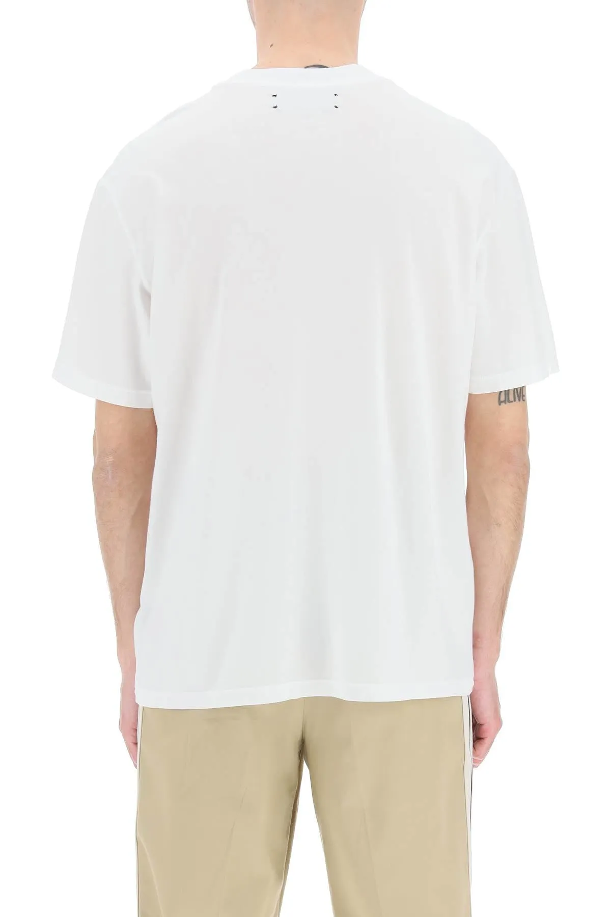 Amiri Logo Printed Crewneck T-Shirt