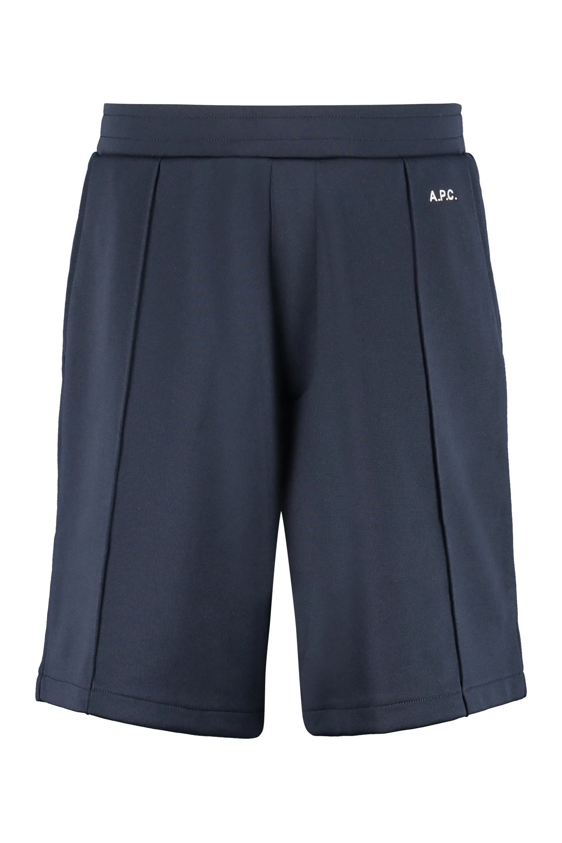 A.P.C. Logo Embroidered Shorts