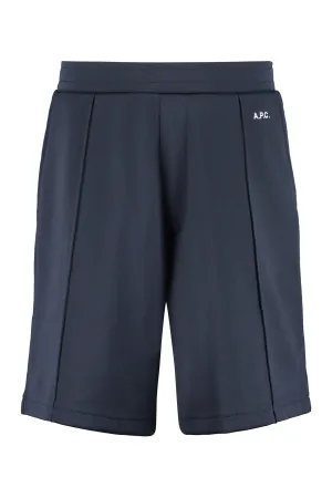 A.P.C. Logo Embroidered Shorts