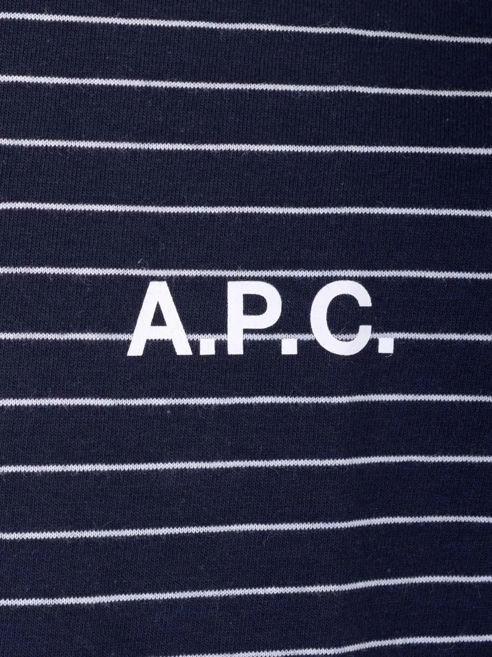 A.P.C. Striped Crewneck T-Shirt