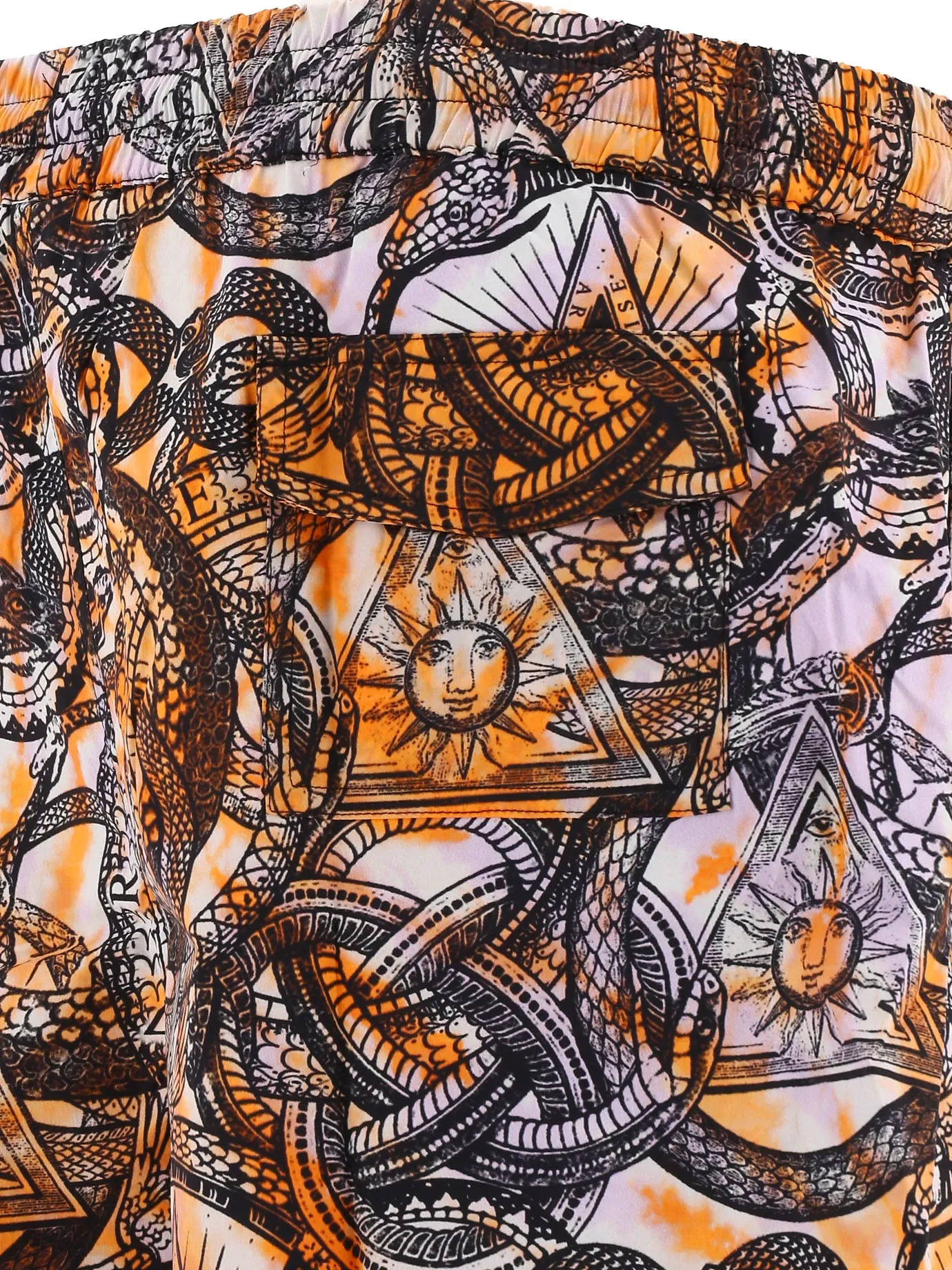 Aries All-Over Graphic Printed Shorts