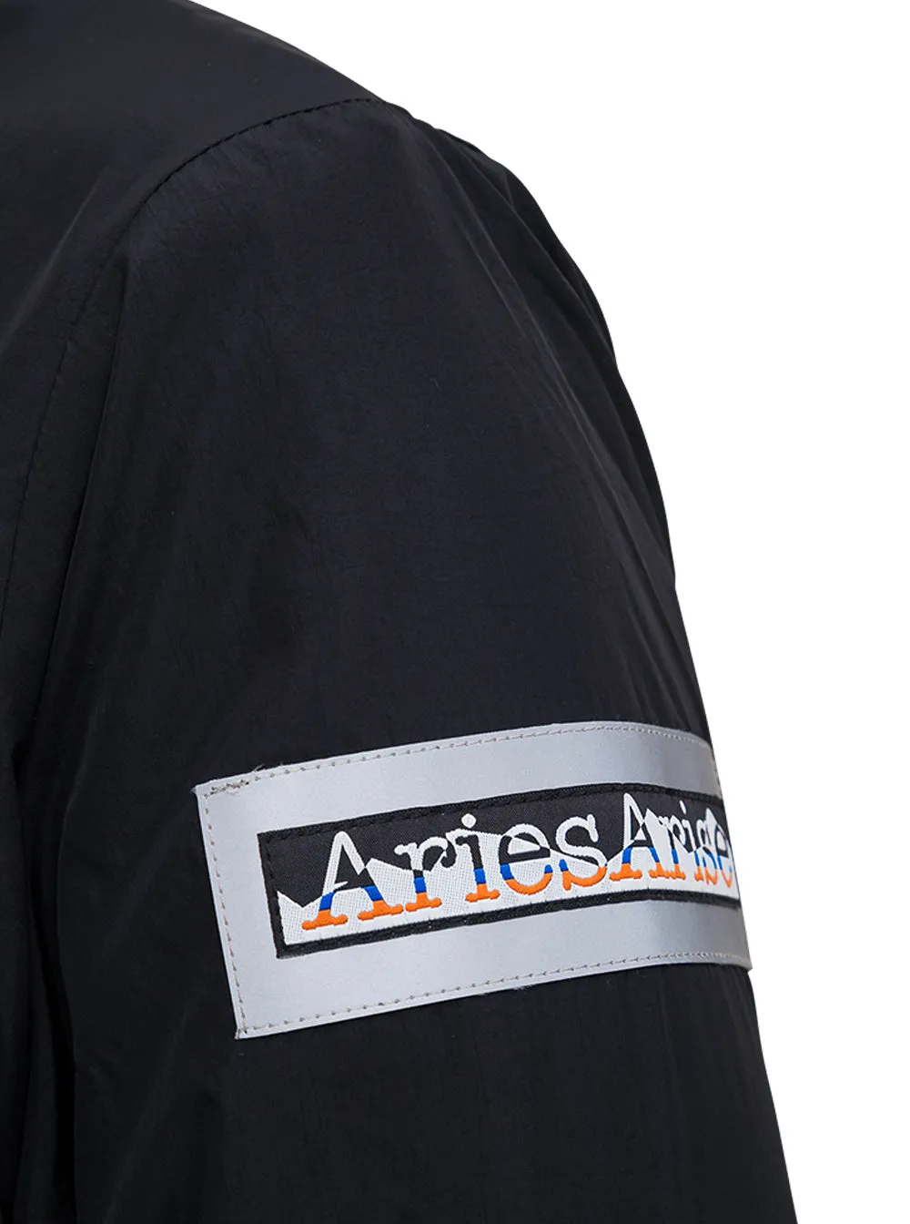 Aries High Neck Reversible Patchwork Jacket