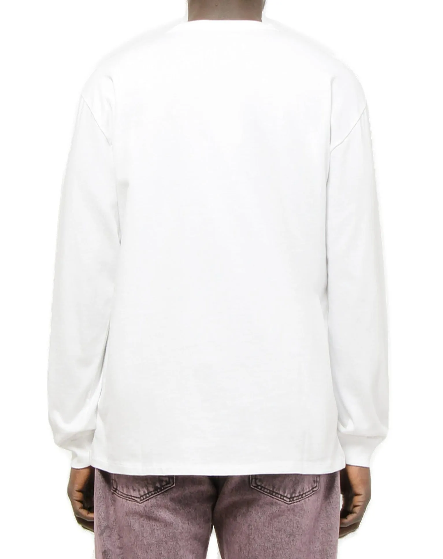 Aries Temple Logo Printed Long Sleeved T-Shirt