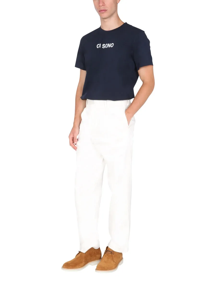 Aspesi Jersey Crewneck T-Shirt