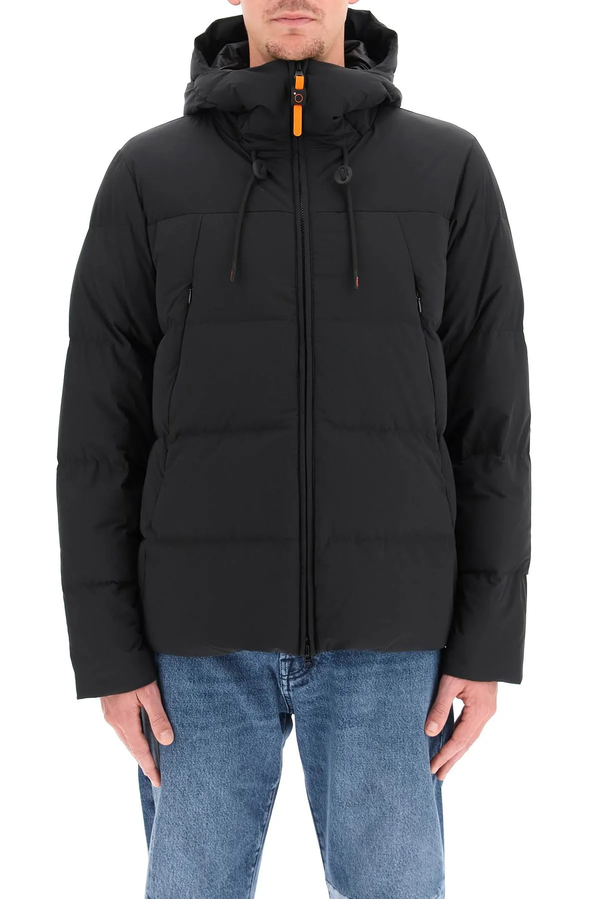 Aspesi Padded Zip-Up Hooded Jacket
