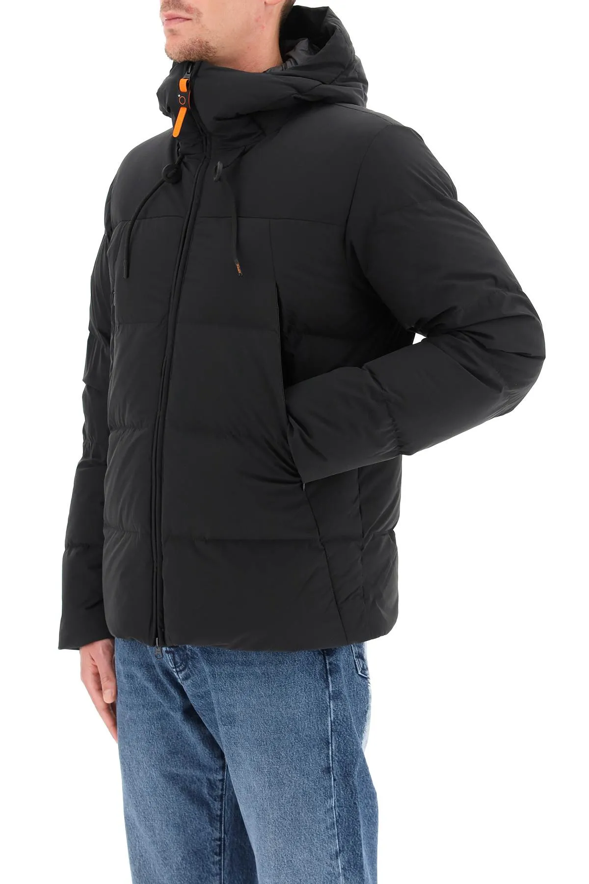 Aspesi Padded Zip-Up Hooded Jacket