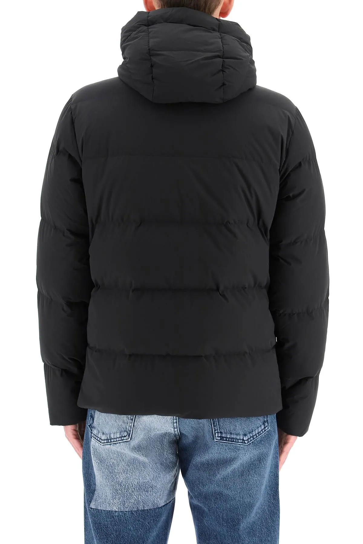 Aspesi Padded Zip-Up Hooded Jacket