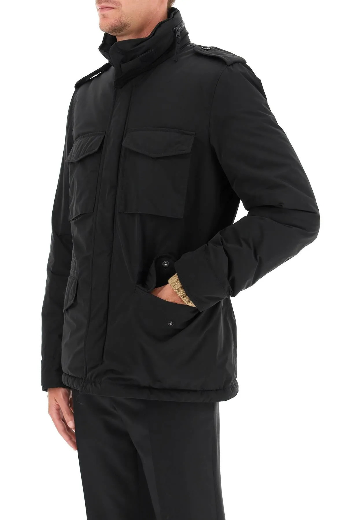 Aspesi Pocket Detailed Zipped Jacket