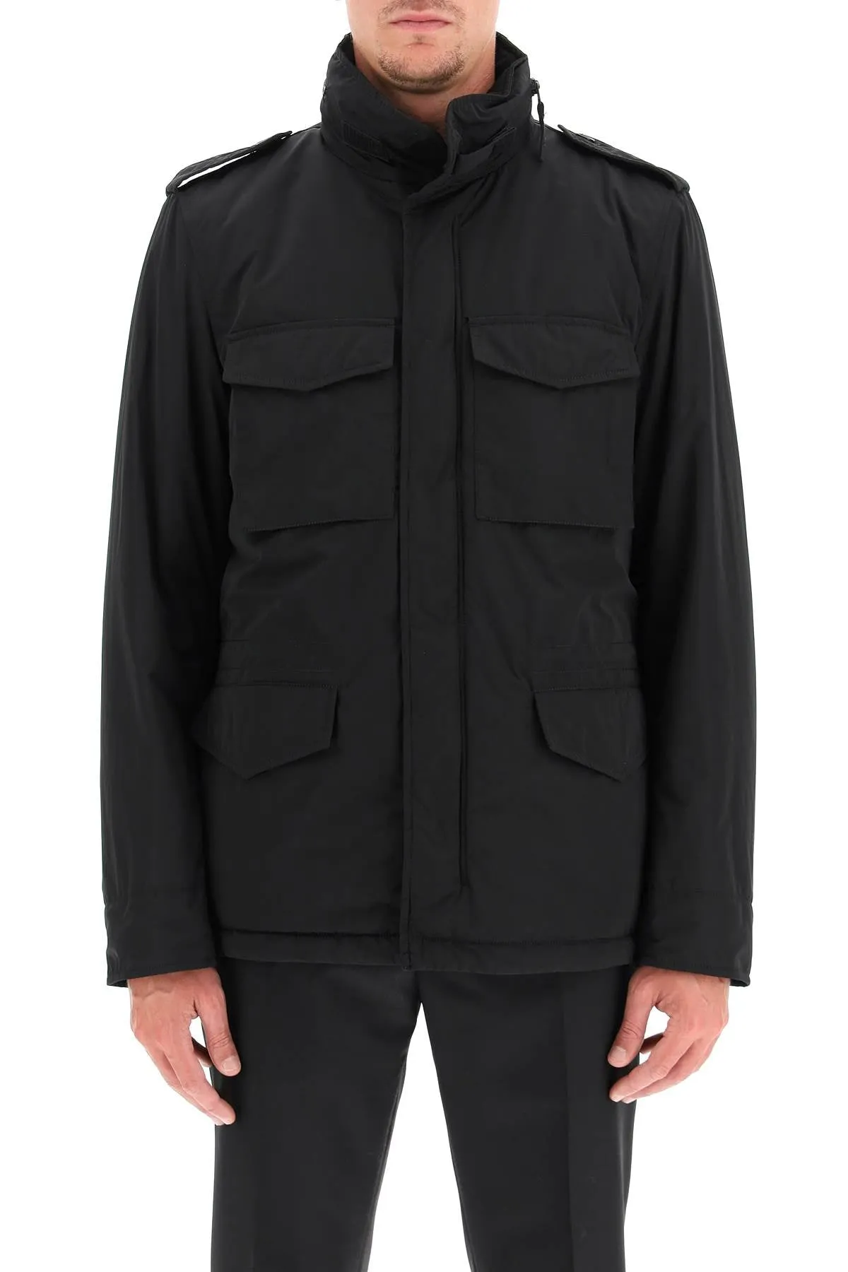Aspesi Pocket Detailed Zipped Jacket