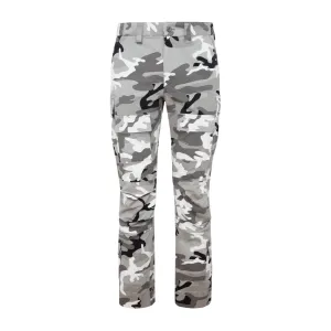 Balenciaga Camouflage Printed Cargo Trousers