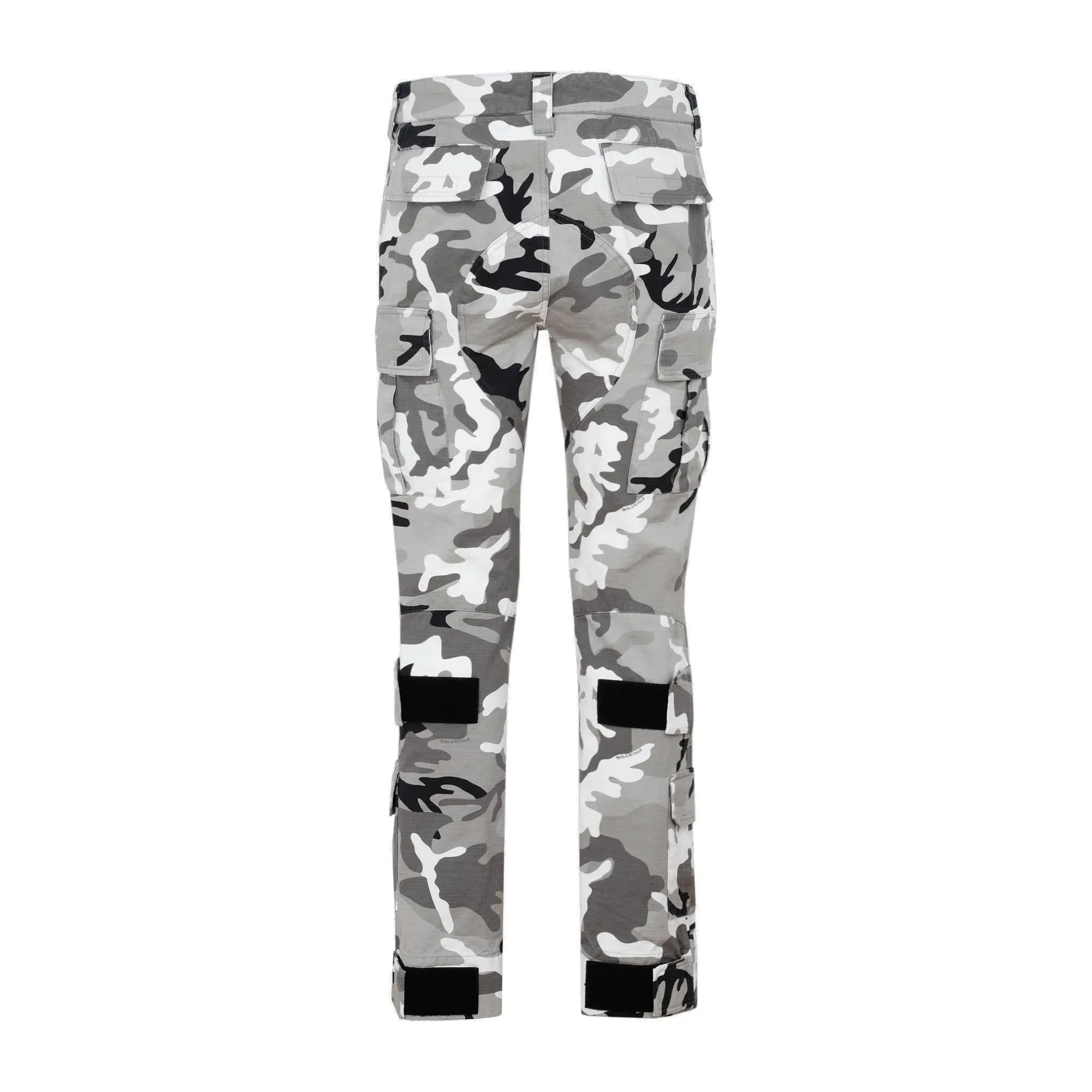 Balenciaga Camouflage Printed Cargo Trousers