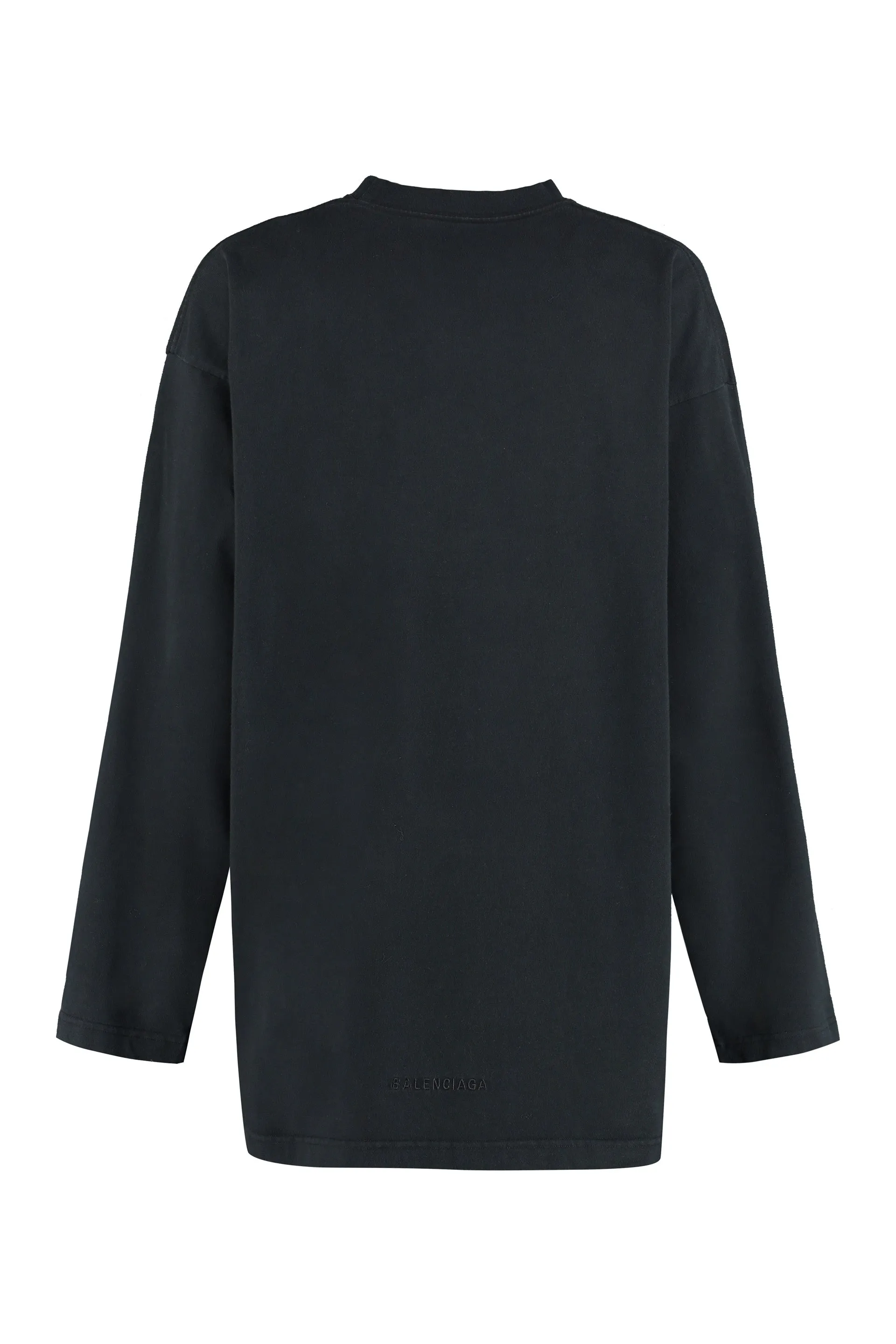 Balenciaga The Simpsons Printed Long-Sleeve T-Shirt