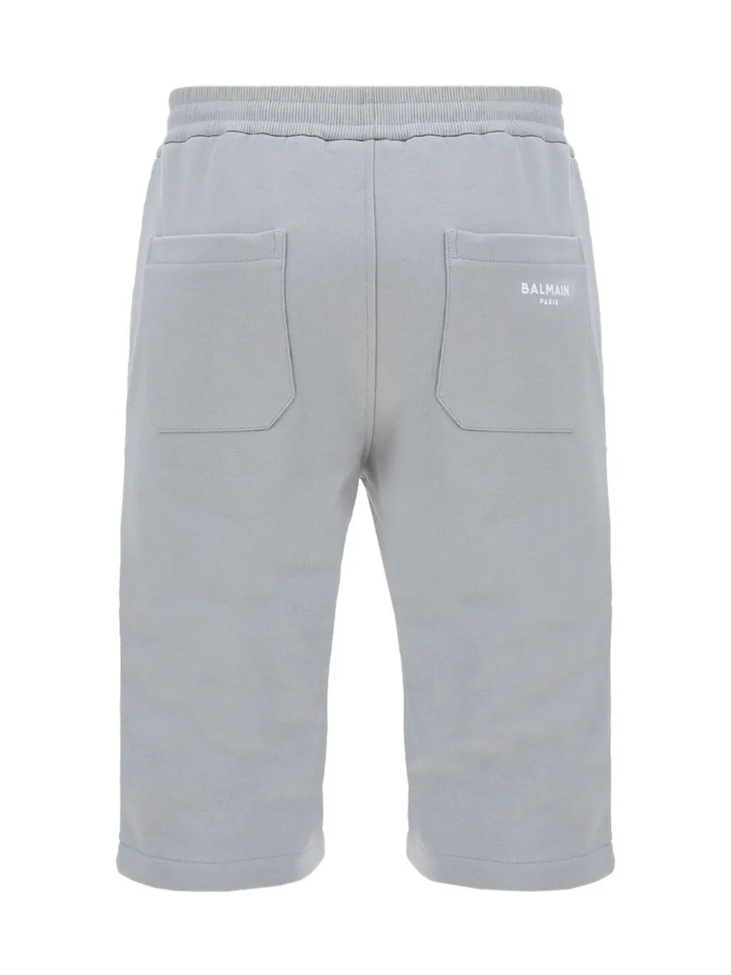 Balmain Drawstring Elastic Waist Track Shorts